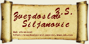 Zvezdoslav Siljanović vizit kartica